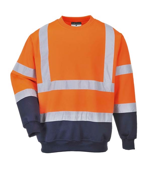 Portwest Hi-Vis Two Tone Sweatshirt