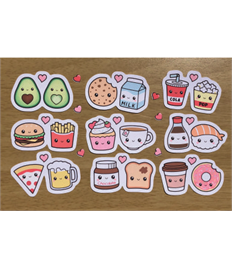 50mm x 100mm  Rectangle stickers x 500