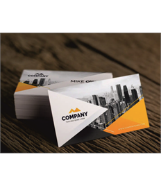 Single Sided Laminated Business Cards x 250